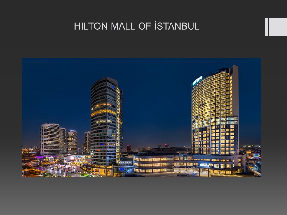 hilton mall of istanbul yangın kapısı